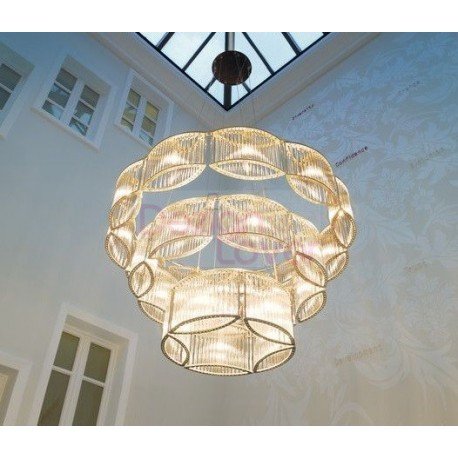 Chandelier design Stilio 3 niveaux