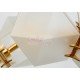 Chandelier long LED design Welles Glass
