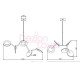 Suspension LED design Disco