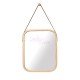 Miroir strap forme carrée