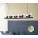 Bird pendant lamp