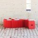 Flexible Expanding Paper bench seats 3p H42cm