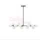 Suspension LED design Mimosa forme ronde