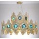 VIVRE LED 2 ring Chandelier