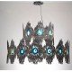 Chandelier lustre LED design Vivre Rectangulaire