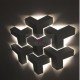 Ray design LED wall lamp
