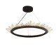 Prometheus III LED crystal chandelier