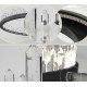 Prometheus III LED crystal chandelier