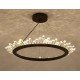 Prometheus III LED crystal chandelier