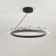 Prometheus III LED crystal chandelier