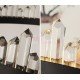 Prometheus I+II LED crystal chandelier