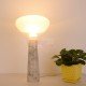 Bella Carrara Marble LED table lamp