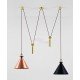 Suspension design Shape Up Double cône+cylindre