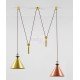 Shape Up Pendant lamp Double cone+cylinder