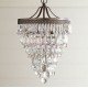 Chandelier design Clarissa Crystal Drop small Round