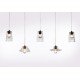 Pressed Glass pendant lamp