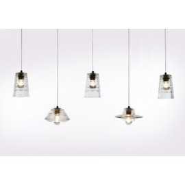 Suspension design Pressed glass 