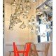 Pressed Glass pendant lamp
