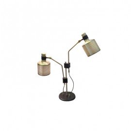 Riddle table lamp double