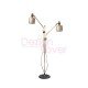Lampadaire design Riddle double