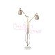Lampadaire design Riddle double