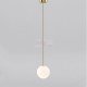 Brass Architectural Pendant Lamp