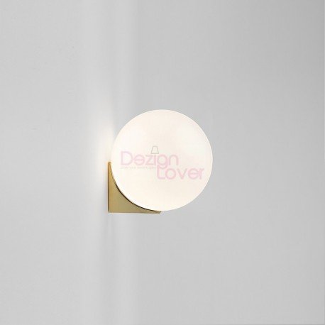 Brass Architectural Wall Lamp Single