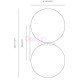 Applique design Brass Architectural Double