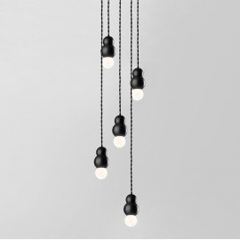 Ball Multi Pendant Lamp 5 Lights