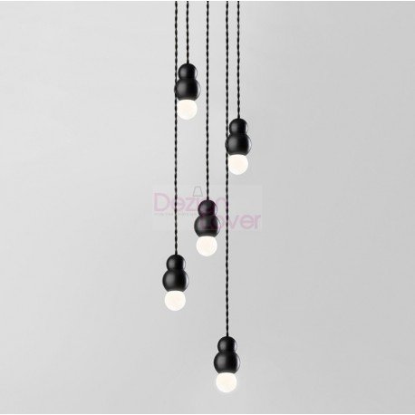 Ball Multi Pendant Lamp 5 Lights