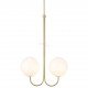 Angle Double Pendant Lamp