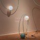 Lampadaire design Double Loop