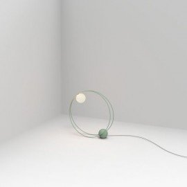 Lampadaire design Double Loop