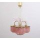 Silk Fringe Pendant Lamp 3 Arms