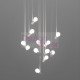 Bird cluster chandelier