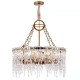 Cold Heart Ice Glass Round Chandelier