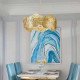 Suspension Lily Pad Brass