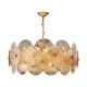 Lily Pad Glass Pendant Lamp