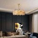 Lily Pad Glass Pendant Lamp