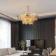 Lily Pad Glass Chandelier Two