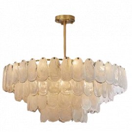 Leon Round Chandelier 4 Tiers Luxury Designer Lighting
