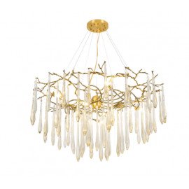 John-Richard Teardrop Round Chandelier