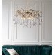 John-Richard Teardrop Round Chandelier