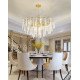 John-Richard Teardrop Round Chandelier