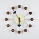 Horloge Nelson ballclock naturel