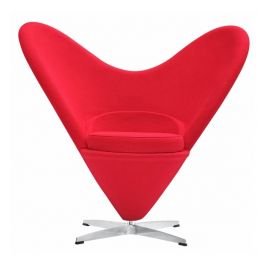 Chaise design Coeur