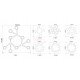 LED Net Round Pendant Lamp circle Artemide