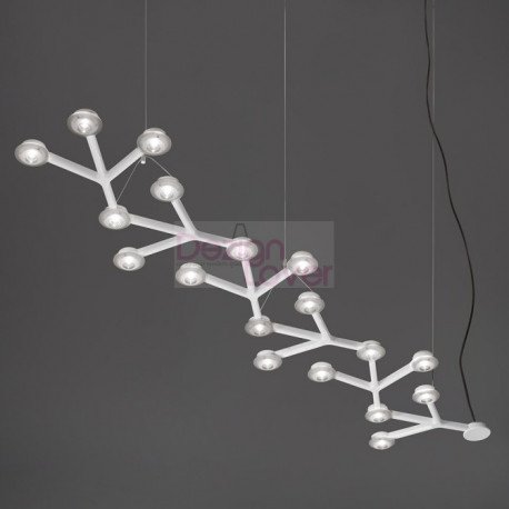 LED Net Round Pendant Lamp Linear Artemide