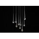 Suspension LED design Falling Water