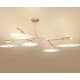 Branching Disc Design LED chandelier 5 lights